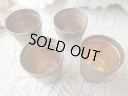 画像4: 【スペインの守護聖人使徒大ヤコブ】【サンティアゴ・デ・コンポステーラ巡礼者聖水用タンブラー4個セット】スペイン・アンティーク＆ヴィンテージ聖品