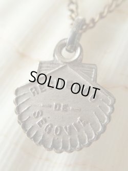 画像3: 【使徒大ヤコブシンボルホタテ貝型スライドメダイ】【フエンチスラの聖母記念】スペイン・アンティーク＆ヴィンテージメダイ