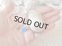 画像10: 【白蝶貝製卵型ロザリオケース】【チェーンとブルーエナメルメダイ付】フランス・アンティーク＆ヴィンテージ聖品