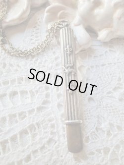 画像5: 【バチカン付携帯用鉛筆ホルダー】【ブルターニュシンボルオコジョと王冠とフルールドリス】フランス・アンティーク＆ヴィンテージ聖品