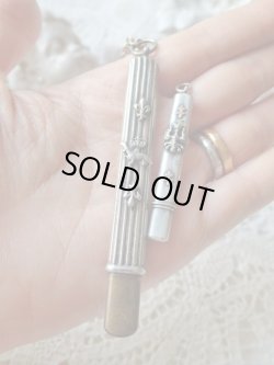 画像8: 【バチカン付携帯用鉛筆ホルダー】【ブルターニュシンボルオコジョと王冠とフルールドリス】フランス・アンティーク＆ヴィンテージ聖品