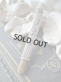 画像2: 【バチカン付携帯用鉛筆ホルダー】【ブルターニュシンボルオコジョと王冠とフルールドリス】フランス・アンティーク＆ヴィンテージ聖品