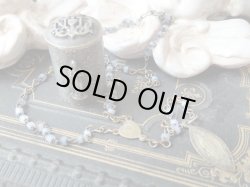 画像9: 【ルルドの聖母】【ノートルダム頭文字ND蓋】【フルールドリス文様ケース】【ロザリオとセット】フランス・アンティーク＆ヴィンテージ聖品