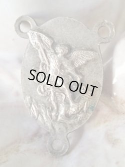 画像4: 【ロザリオ用センターメダイ】【無原罪の聖母】【大天使ミカエル】フランス・アンティーク＆ヴィンテージメダイ