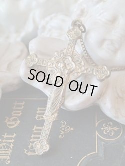 画像2: 【両面デザインイエスと聖母子】【ロザリオ用クロス】フランス・アンティーク＆ヴィンテージクロス