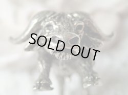 画像8:  【ご予約品】【シルバー800製ミニチュアアニマル】【水牛】イタリア