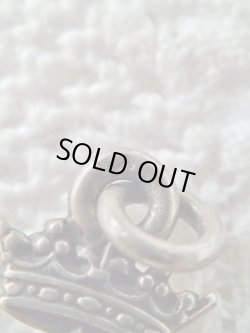 画像7: I様ご予約品【ブルターニュ紋章シンボルエルミーヌ】【王冠を被ったオコジョ】【シルバー製チャーム】フランス・アンティーク＆ヴィンテージ品