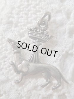 画像6: I様ご予約品【ブルターニュ紋章シンボルエルミーヌ】【王冠を被ったオコジョ】【シルバー製チャーム】フランス・アンティーク＆ヴィンテージ品