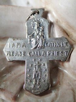 画像6: 【センターメダイとクロス型メダイセット1】イタリア・アンティーク＆ヴィンテージメダイ