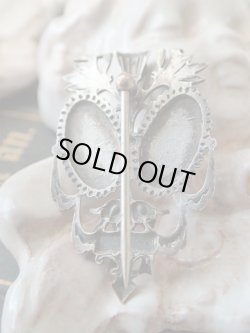 画像3: 【透かし装飾ピン】【SAPPPアルファベット聖ペテロ聖パウロ頭文字】フランス・アンティーク＆ヴィンテージ聖品