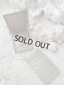 画像4: 【アールヌーヴォー調ヒイラギと雛菊】【ダンスカードブック】イタリア・アンティーク＆ヴィンテージ品