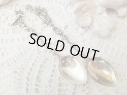 画像7: 【シルバー800製カフェスプーン】【Firenzeシリーズ6本組内2本セット】【獅子とゴンドラ】イタリア・アンティーク＆ヴィンテージ品