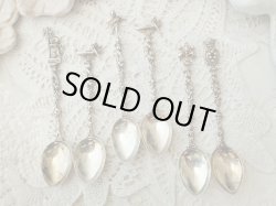 画像11: 【シルバー800製カフェスプーン】【Firenzeシリーズ6本組内2本セット】【天使とゴンドラ】イタリア・アンティーク＆ヴィンテージ品