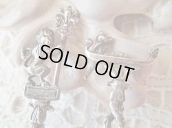 画像4: 【シルバー800製カフェスプーン】【Firenzeシリーズ6本組内2本セット】【獅子とゴンドラ】イタリア・アンティーク＆ヴィンテージ品