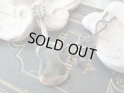画像3: 【シルバー925製ミニチュア楽器】【スタンド付きギター】イタリア・アンティーク＆ヴィンテージ品