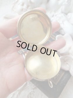 画像6: 【聖職者携帯用聖品BOX入り一式の内1点】【司祭が使用していたシルバー800製IHSご聖体入れPyx】イタリア・アンティーク＆ヴィンテージ聖品