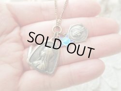 画像6: 【ルルドの聖母】【星型ブルー2色遣いエナメルと変わりメダイ3点セット】フランス・アンティーク＆ヴィンテージメダイ