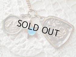 画像5: 【ルルドの聖母】【星型ブルー2色遣いエナメルと変わりメダイ3点セット】フランス・アンティーク＆ヴィンテージメダイ