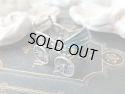 画像2: 【シルバー800製ミニチュアのりもの】【ベビーカー２】イタリア・アンティーク＆ヴィンテージ品