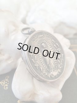 画像5: 【シルバー製聖母と百合と精霊のハト】【聖遺物レリクイア】フランス・アンティーク＆ヴィンテージ聖品