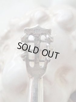 画像10: 【シルバー925と木製ミニチュア楽器】【クラシックギター】イタリア・アンティーク＆ヴィンテージ品