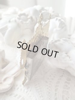 画像7: 【ゴシック聖堂ファサード風観音開き小祭壇スタンド】【聖母子白黒写真風ご絵】フランス・アンティーク＆ヴィンテージ聖品