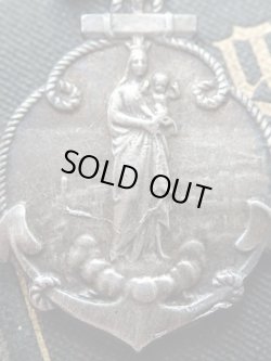 画像6: 【錨デザイン】【ノートルダム・ド・ラ・ガルド守護の聖母】フランス・アンティーク＆ヴィンテージメダイ