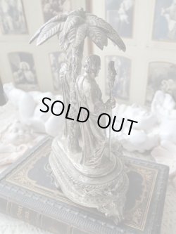画像3: 【椰子の木陰の聖家族】【土台付き聖像】フランス・アンティーク＆ヴィンテージ聖品
