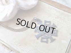 画像5: 【シルバー】【モノグラムクロス型メダイ】【1912年】【リュシアン・クドレ作】フランス・アンティーク＆ヴィンテージメダイ