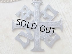 画像6: 【シルバー】【モノグラムクロス型メダイ】【1912年】【リュシアン・クドレ作】フランス・アンティーク＆ヴィンテージメダイ