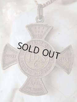 画像4: 【クロス型メダイ大】【プラハのイエス】フランス・アンティーク＆ヴィンテージメダイ