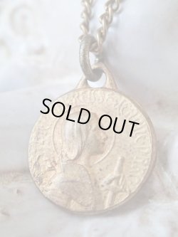 画像2: 【聖ジャンヌダルク】【ゴールドメッキ】フランス・アンティーク＆ヴィンテージメダイ