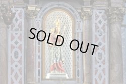 画像16: 【ゴシック聖堂ファサード風観音開き小祭壇スタンド】【イエスの御心聖母の御心】【ラゲの聖母】フランス・アンティーク＆ヴィンテージ聖品