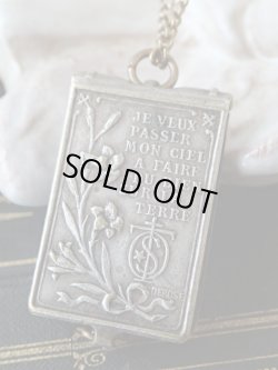 画像4: 【小さき花の聖テレーズ】【ブック型メダイ】フランス・アンティーク＆ヴィンテージメダイ