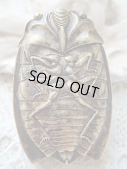 画像9: 【リアルなセミ型ヴェスタケース】イギリス・アンティーク＆ヴィンテージ品