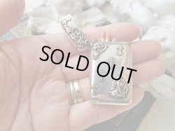 画像11: 【ブルターニュ紋章エルミーヌプランと透かし飾り】【大天使ミカエル】【ヴェスタケース】フランス・アンティーク＆ヴィンテージ聖品