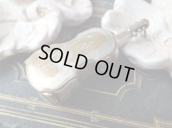 画像6: 【コントラバス型】【ヴェスタケース】【1910年】イギリス・アンティーク＆ヴィンテージ品