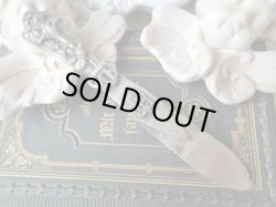 画像6: 【アールデコ調透かし細工百合とノートルダム頭文字】【ペーパーナイフ兼ブックマーク】フランス・アンティーク＆ヴィンテージ聖品