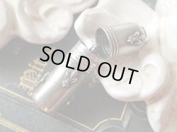 画像7: 【ミニ聖母像入りフルールドリス文様ネジ式ケース】【ルルドの聖母ND頭文字】フランス・アンティーク＆ヴィンテージ聖品