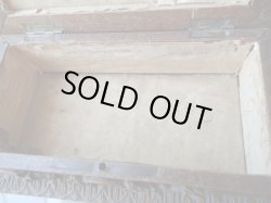 画像13: 【ブラックフォレストスタイル立体花彫刻木製ジュエリーボックス】【1900年初期】フランス・アンティーク＆ヴィンテージ品