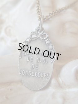 画像3: 【ボンセクールの聖母】【リボン縁装飾】フランス・アンティーク＆ヴィンテージメダイ