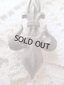 画像7: 【アンヌ・ド・ブルターニュ紋章王冠とエルミーヌ】【フルールドリス装飾手鏡】フランス・アンティーク＆ヴィンテージ品