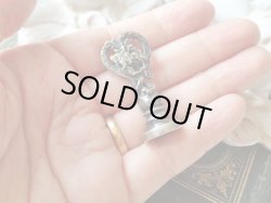 画像9: 【透かし細工シーリングスタンプ】【両面ハートにジャンヌダルク騎馬姿】フランス・アンティーク＆ヴィンテージ品