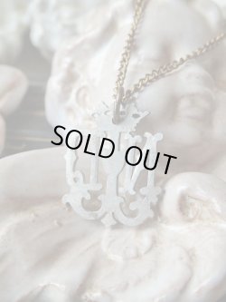 画像3: 【聖母モノグラムND透かし装飾ペンダントトップ】フランス・アンティーク＆ヴィンテージ聖品