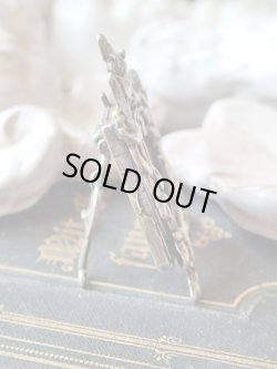 画像3: 【ルルドの聖母小祭壇】【総透かし植物装飾シルバーミニフォトスタンド】イタリア・アンティーク＆ヴィンテージ品