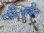画像3: 【ブルーカットガラス珠シルバー製パーツ】【Karo作】【エナメルメダイ付き】フランス・アンティーク＆ヴィンテージロザリオ