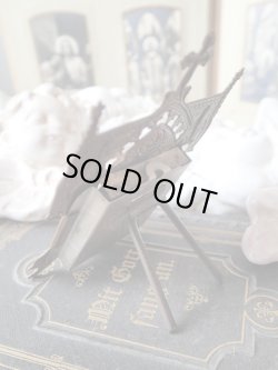 画像6: 【ゴシック聖堂ファサード風観音開き小祭壇スタンド】【ノートル・ド・ラ・ガルド】フランス・アンティーク＆ヴィンテージ聖品