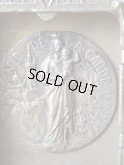 画像9: 【ゴシック聖堂ファサード風観音開き小祭壇スタンド】【ノートル・ド・ラ・ガルド】フランス・アンティーク＆ヴィンテージ聖品