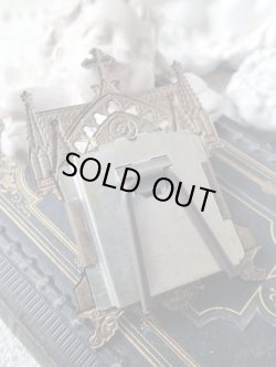 画像7: 【ゴシック聖堂ファサード風観音開き小祭壇スタンド】【ノートル・ド・ラ・ガルド】フランス・アンティーク＆ヴィンテージ聖品