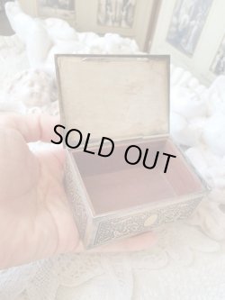 画像12: 【アールヌーヴォー植物文様装飾ルルドの聖母】【メタルボックス】【1858年】フランス・アンティーク＆ヴィンテージ品